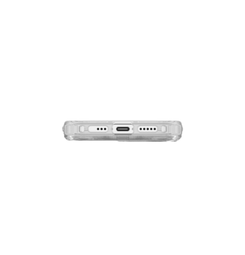 جراب Uniq Swivix 360 الدوار المزود بحامل لهاتف iPhone 17 - شفاف
