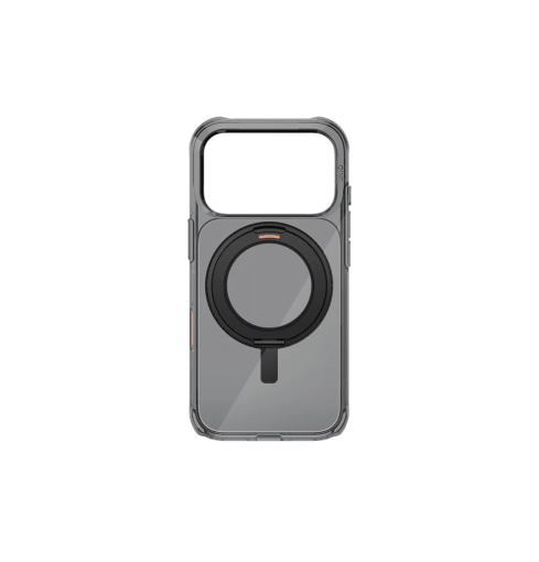 جراب UniQ Swivix 360° بحامل دوّار لهاتف iPhone 17 Pro - أسود