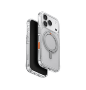 جراب UniQ Swivix 360° بحامل دوّار لهاتف iPhone 17 Pro - شفاف