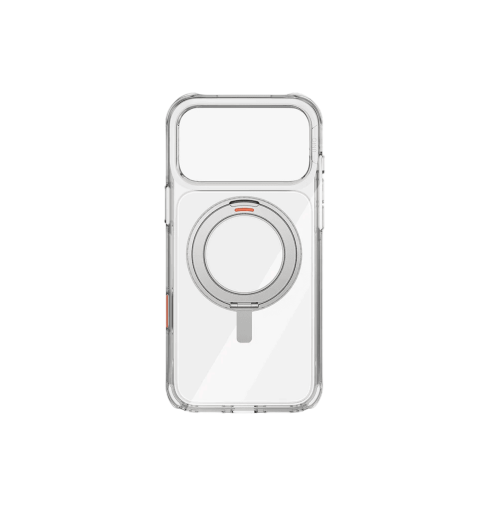 جراب UniQ Swivix 360° بحامل دوّار لهاتف iPhone 17 Pro Max - شفاف
