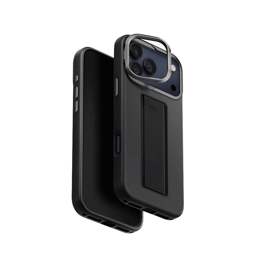 Uniq Heldro Pro FlexGrip Leatherette Case for iPhone 17 Pro Max