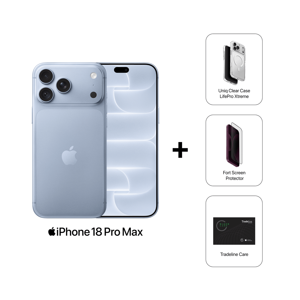 iPhone 18 Pro Max 256GB Glacier (Value-Bundle)