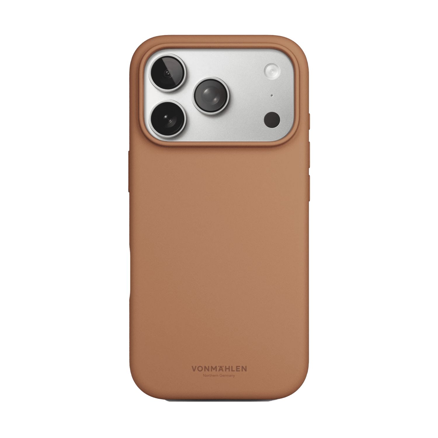 جراب سيليكون ناعم من Vonmahlen لهاتف iPhone 17 Pro - لون كريمي