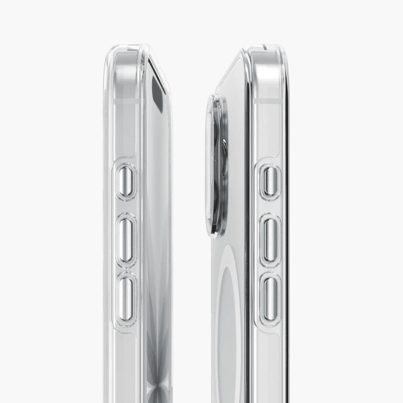 جراب Vonmahlen Transparent Case 2 لهاتف iPhone 17 - أبيض