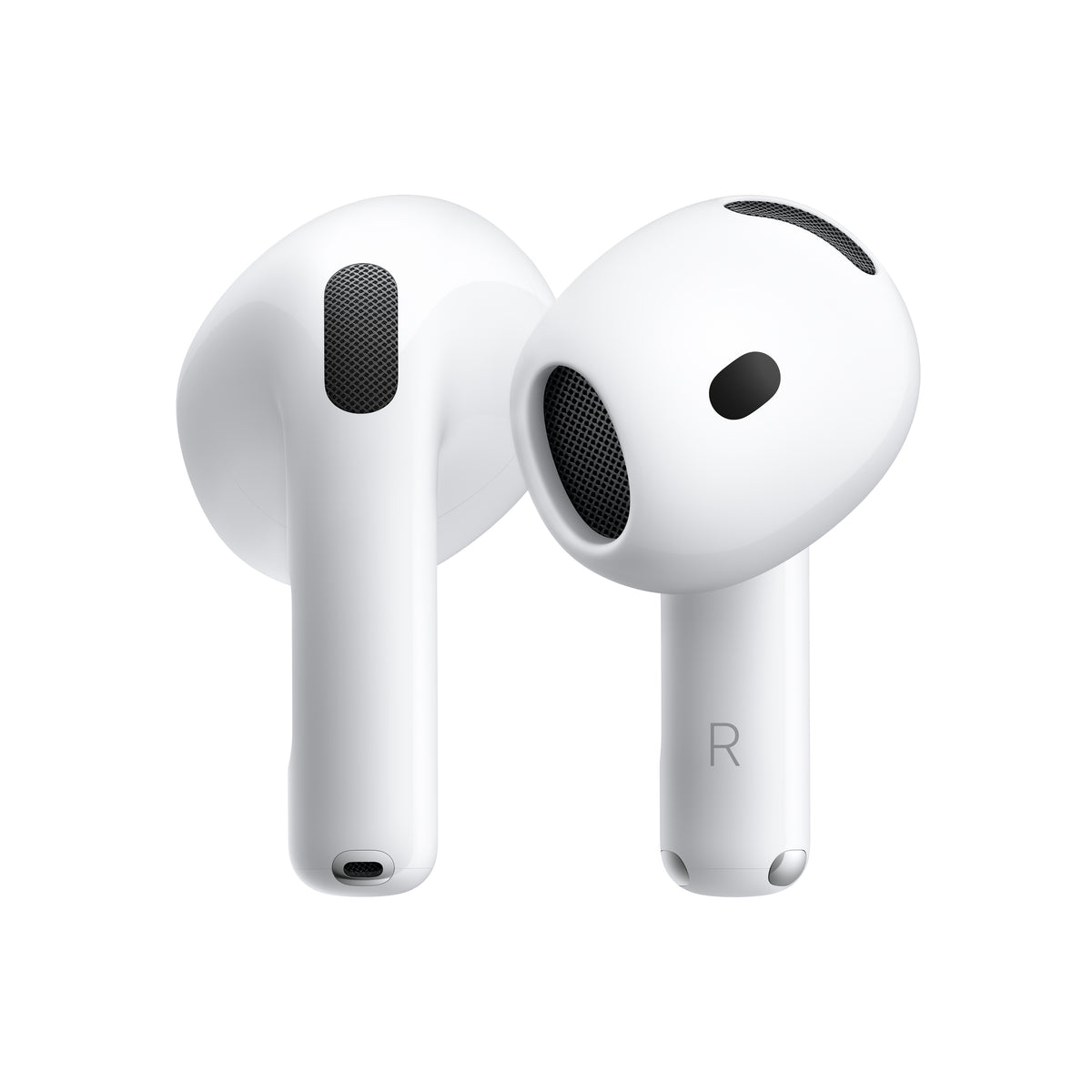 Front view of the Apple AirPods 5 wireless earbuds available at Tradeline.