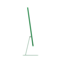 Slim side perspective view of the 24-inch iMac M4 8-core GPU 256GB Green available at Tradeline.
