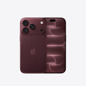 Front and back view of the Apple iPhone 18 Pro 2TB in Burgundy available at Tradeline.