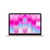 Front display view of the Blush 13-inch MacBook Neo A18 Pro 256GB laptop from Tradeline.