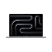 Front display view of the high-performance 16-inch MacBook Pro M5 Max 40-core GPU 2TB Silver at Tradeline.
