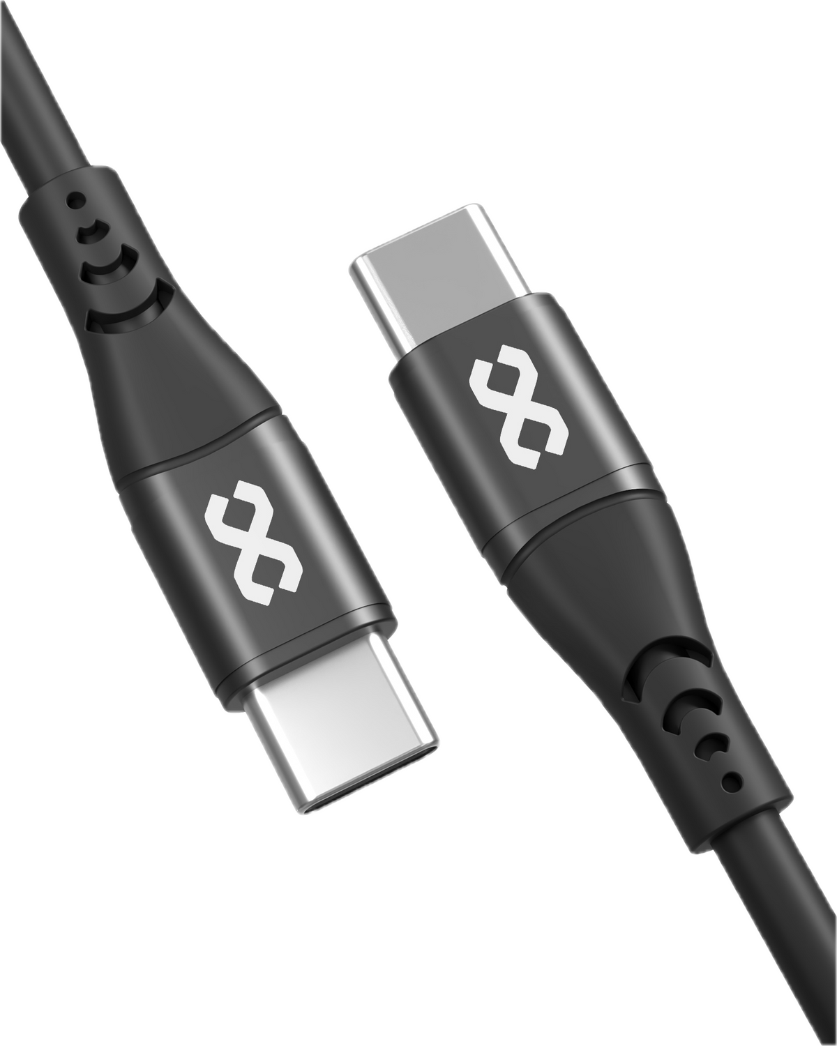 infyty FlLEXERA Silicone USB-C to Lightning Charging Cable 60W (1M) - Black