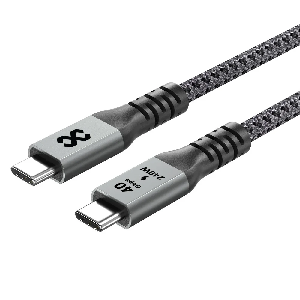 infyty INFINTY POWER G2 Nylon Braided USB-C to USB-C Charging Cable 240W (1.2M) - Grey