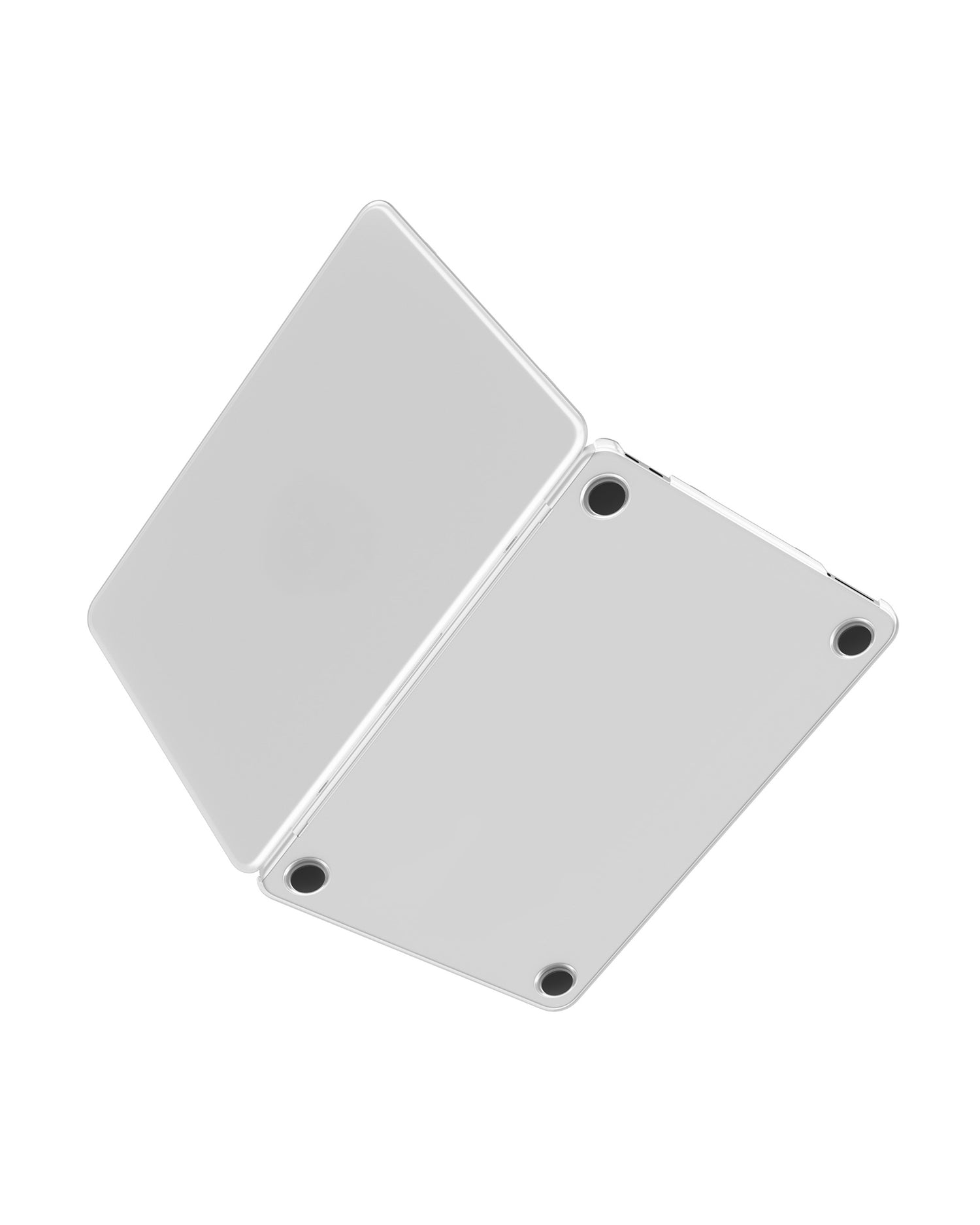 infyty NEONIX Rigid Frosted Shell Case for MacBook Neo - Clear