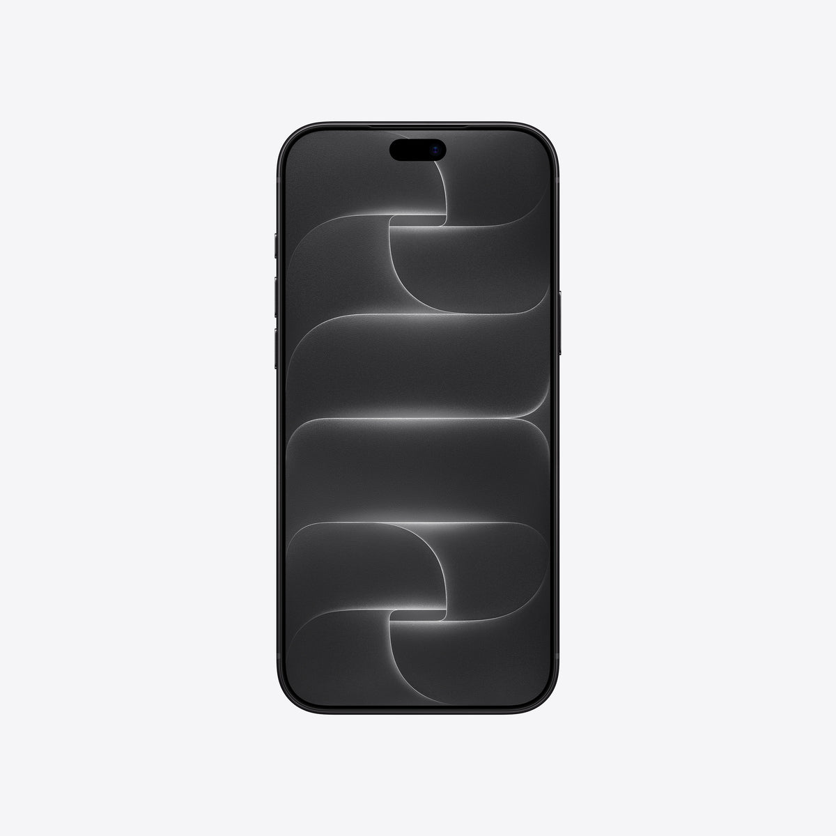 Front view of the iPhone 18 Pro Max 1TB Black smartphone from Tradeline Egypt.