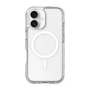 Rear view of the premium scratch-resistant Laut CRYSTAL MATTER X case for iPhone 17 in Crystal clear at Tradeline.