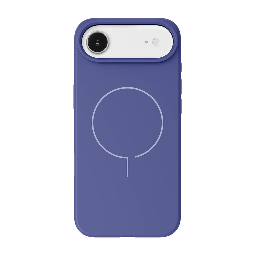 Front view of the modern Laut HUEX SLIM case for iPhone Air in Future Blue available at Tradeline.