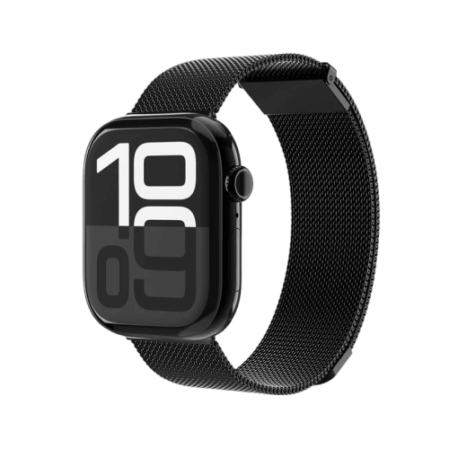 vonmahlen Milanese Loop 2 for Apple Watch 44 | 45 | 46 | 49mm - Black