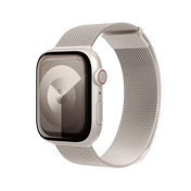 سوار فونماهلين ميلانيز لوب 2 لساعة أبل مقاس 44 / 45 / 46 / 49 ملم — شامبانيا (Vonmahlen Milanese Loop 2 for Apple Watch 44 | 45 | 46 | 49mm - Champagne)