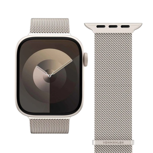 vonmahlen Milanese Loop 2 for Apple Watch 44 | 45 | 46 | 49mm - Champagne