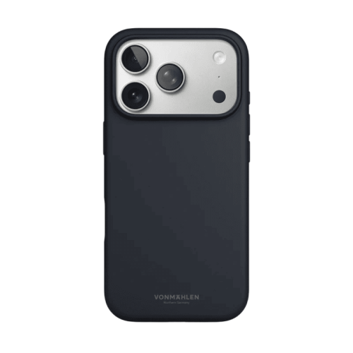 جراب سيليكون ناعم من vonmahlen لهاتف iPhone 17 Pro Max - لون كحلي