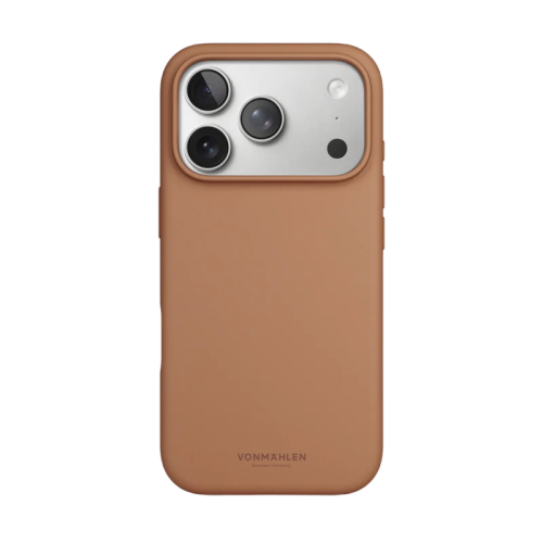 جراب سيليكون ناعم من vonmahlen لهاتف iPhone 17 Pro Max - لون كريمي