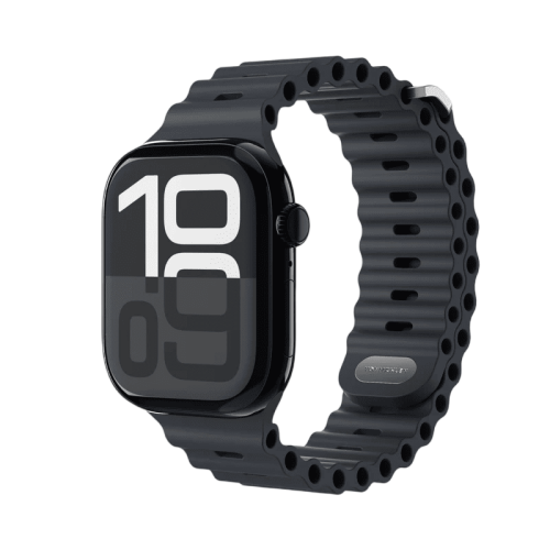 سوار فونماهلين ويف باند 2 لساعة أبل مقاس 42 / 44 / 45 / 49 ملم — كحلي (Vonmahlen Wave Band 2 for Apple Watch 42 | 44 | 45 | 49mm - Navy)