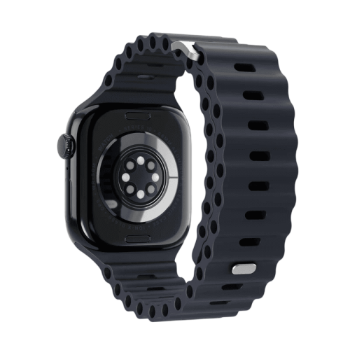 سوار فونماهلين ويف باند 2 لساعة أبل مقاس 42 / 44 / 45 / 49 ملم — كحلي (Vonmahlen Wave Band 2 for Apple Watch 42 | 44 | 45 | 49mm - Navy)