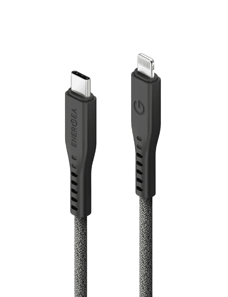 كابل ENERGEA Flow من Lightning إلى USB-C بطول 1.5 متر - أسود