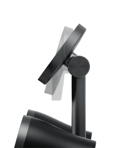 ENERGEA MagAudio Stand Qi2 Certified Wireless Charging & Audio Stand - GUNMETAL