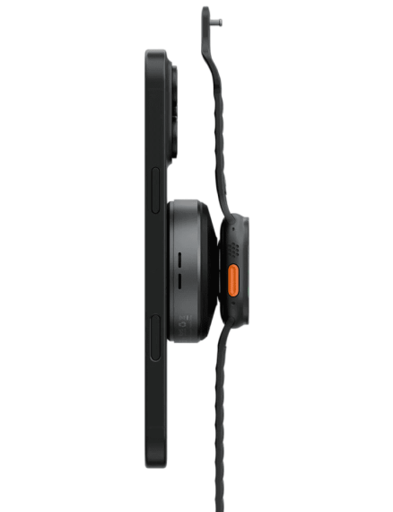 ENERGEA MagDuo Arc Ultra Compact 2-in-1 Wireless Charger with Built in USB C-Cable - GUN