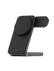 ENERGEA MagTrio Plus 3-in-1 Foldable wireless charger - GUNMETAL